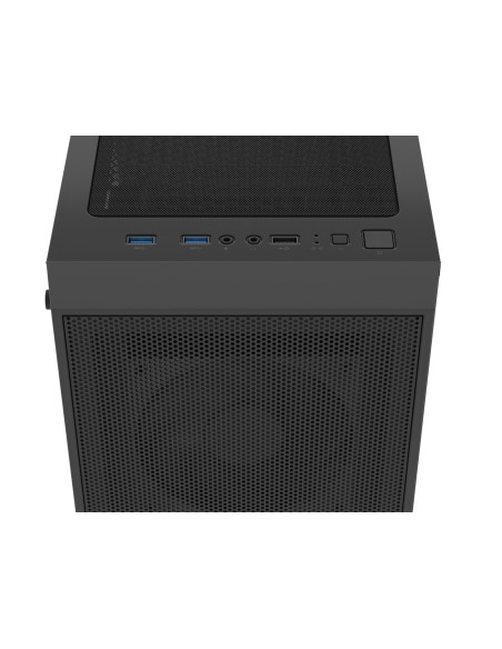Fury Obudowa Shobo Sh8F Midi Tower Z Oknem Czarna