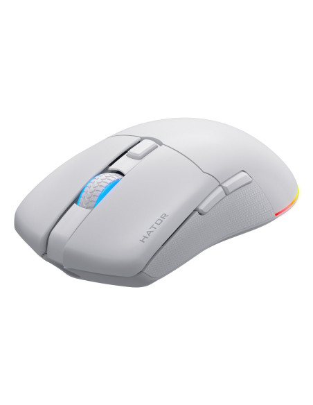 Hator Pulsar 3 Wireless Myszka Gaming Oburęczny Rf Wireless + Bluetooth + Usb Type-C Optyczny 12000 Dpi