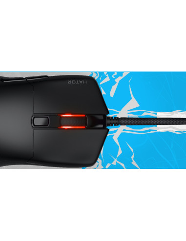 Hator Pulsar 3 Wireless Myszka Gaming Oburęczny Rf Wireless + Bluetooth + Usb Type-C Optyczny 12000 Dpi