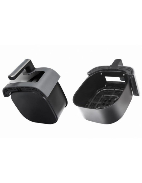 Eldom Frytkownic Beztłuszczowa Fr45 Fritelo 1500W Regulacja Temp 80-200°C Szklane Okno W Pojemniku Dotykowy Panel Sterujący