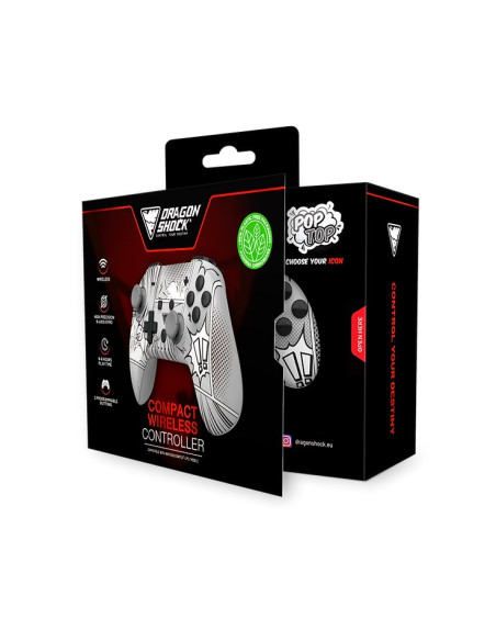 Dragonshock Poptop Compact Wielobarwny Bluetooth Gamepad Nintendo Switch