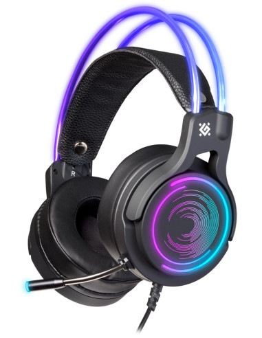 Defender Słuchawki Nauszne Z Mikrofonem Cosmo Pro 7.1 Podświetlenie Rgb 64536