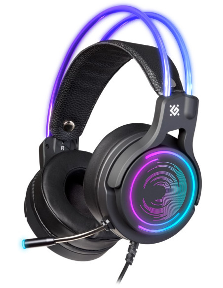 Defender Słuchawki Nauszne Z Mikrofonem Cosmo Pro 7.1 Podświetlenie Rgb 64536