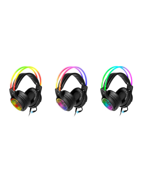 Defender Słuchawki Nauszne Z Mikrofonem Cosmo Pro 7.1 Podświetlenie Rgb 64536