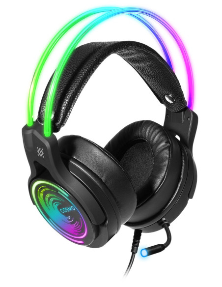 Defender Słuchawki Nauszne Z Mikrofonem Cosmo Pro 7.1 Podświetlenie Rgb 64536