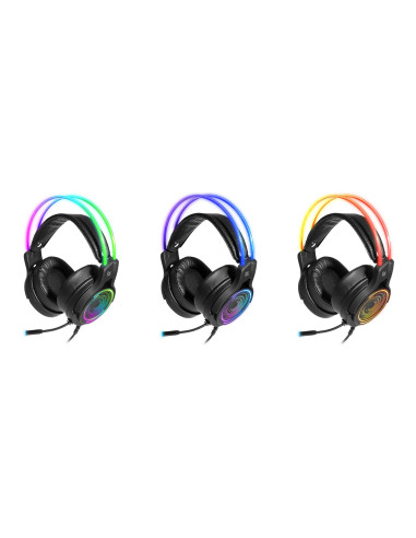 Defender Słuchawki Nauszne Z Mikrofonem Cosmo Pro 7.1 Podświetlenie Rgb 64536