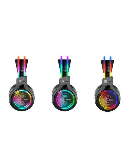 Defender Słuchawki Nauszne Z Mikrofonem Cosmo Pro 7.1 Podświetlenie Rgb 64536