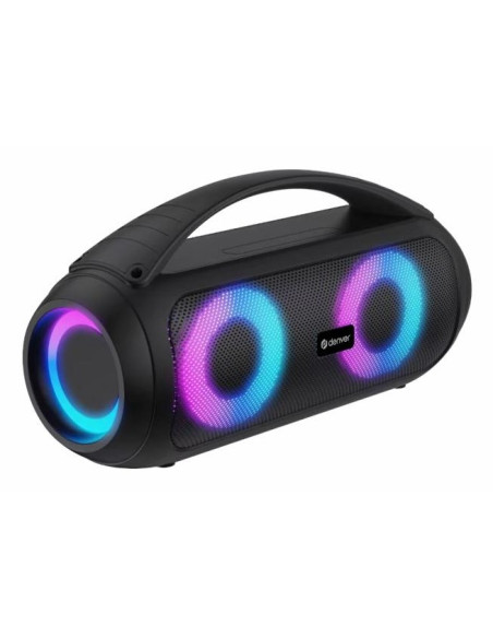 Denver Btg-618 Głośnik Przenośny / Imprezowy Przenośny Głośnik Stereo Czarny 40 W