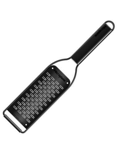 Microplane 43002 Ręczna Tarka / Spiralizer Tarka Płaska Czarny