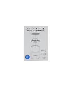 Airscape? Edelstahl-Aromabeh?Lter Mittel, Blau Matt