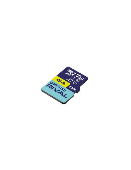 Goodram Microsdxc 64Gb V30 A2 Uhs I U3 Rival + Adapter