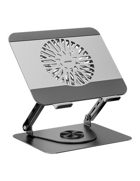 Unitek Ot1098Agy01 Stojak Na Laptop Podstawka Pod Notebooka I Tablet Srebrny 43,9 Cm (17.3")
