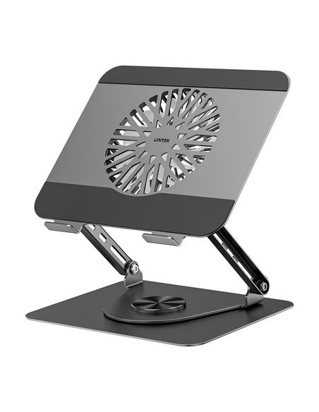 Unitek Ot1098Agy01 Stojak Na Laptop Podstawka Pod Notebooka I Tablet Srebrny 43,9 Cm (17.3")