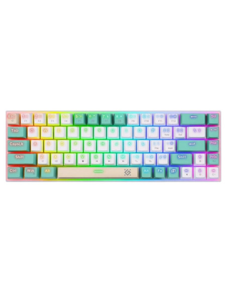 Klawiatura Przewodowa Defender Vexx Gk-084 Mechaniczna Podświetlana Gaming Outemu Red