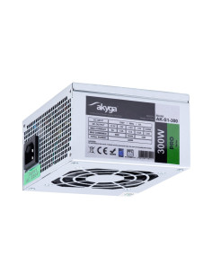 Akyga Ak-S1-300 Moduł Zasilaczy 300 W 20+4 Pin Atx Sfx Srebrny