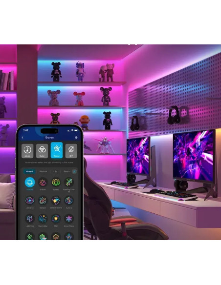 Govee Taśma Led Strip Light S 5M Rgbic, Wi-Fi, Bluetooth H612Acd1