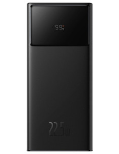 Powerbank Baseus Enerfill Fp41 30000Mah 22.5W Z Kablem Baseus Simple Usb-A - Usb-C 3A 30Cm - Czarny