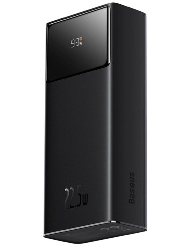 Powerbank Baseus Enerfill Fp41 30000Mah 22.5W Z Kablem Baseus Simple Usb-A - Usb-C 3A 30Cm - Czarny