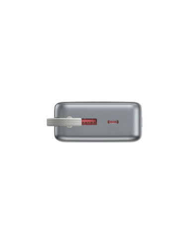 Gembird Powerbank Z Szybkim Ładowaniem 65 W I Zintegrowanymi Kablami 20000 Mah, Czarny
