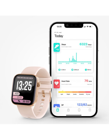 Zegarek Inteligentny Lamax Bcool2 Plus Rose Gold