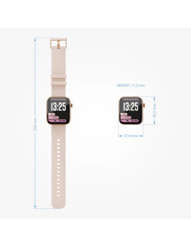 Zegarek Inteligentny Lamax Bcool2 Plus Rose Gold