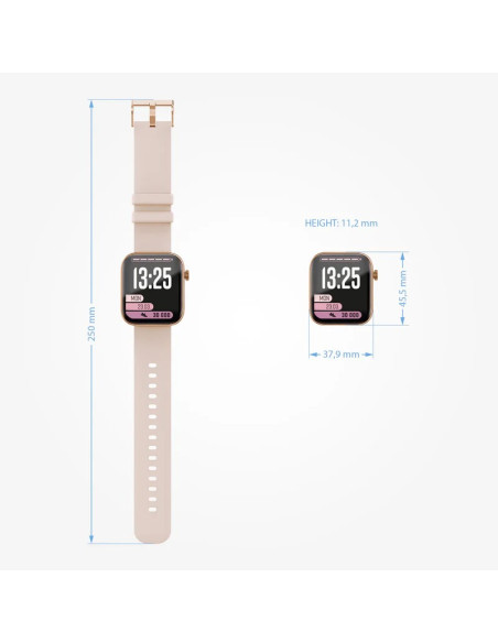 Zegarek Inteligentny Lamax Bcool2 Plus Rose Gold