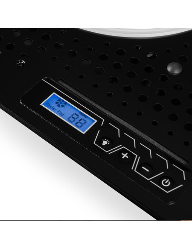Modecom Cf18 Rgb Silent Fan Czarna Podstawka Chłodząca Pod Laptopa