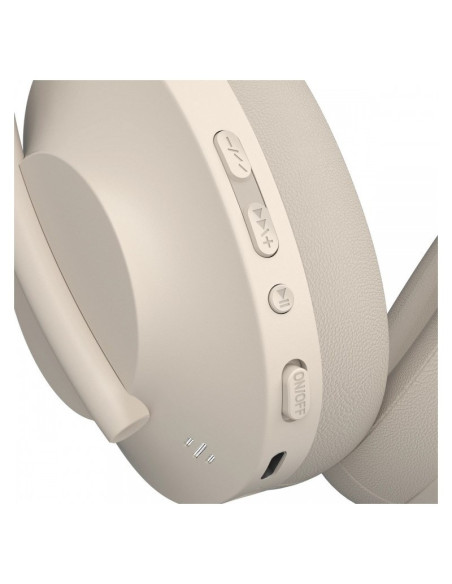 Defender Słuchawki Bluetooth Freemotion B485 Anc Beżowe 63486