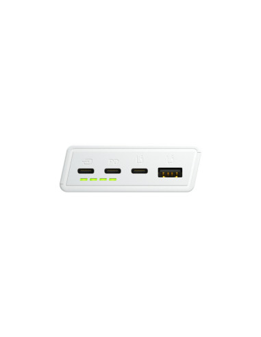 Green Cell Powerbank Powerplay 20S Biały 20000Mah 22,5W 3X Usb-C Pd 1X Usb-A