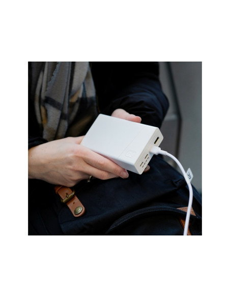 Green Cell Powerbank Powerplay 20S Biały 20000Mah 22,5W 3X Usb-C Pd 1X Usb-A