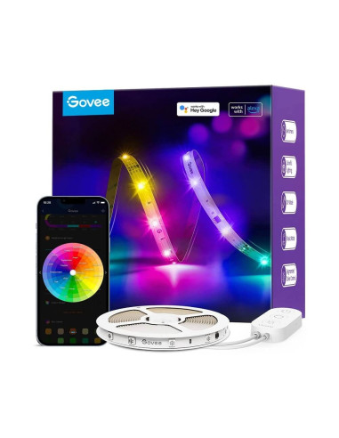 Govee Taśma Led Basic Strip Light 5M Rgbic, Wi-Fi, Bluetooth H618A3D1