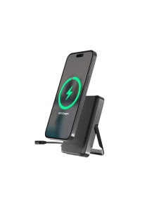 Gembird Bezprzewodowy Powerbank Magnetyczny 15 W Ze Zintegrowaną Podstawką 10000 Mah, Czarny 2
