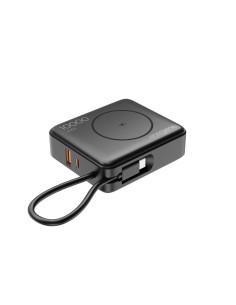 Gembird Powerbank 10000 Mah, Szybkie Ładowanie 20 W, Ładowanie Bezprzewodowe Czarny 2