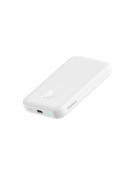 Powerbank Baseus Magnetic Mini Air Ppcxm06A 6000Mah 20W Z Kablem Simple Series Usb-C - Biały