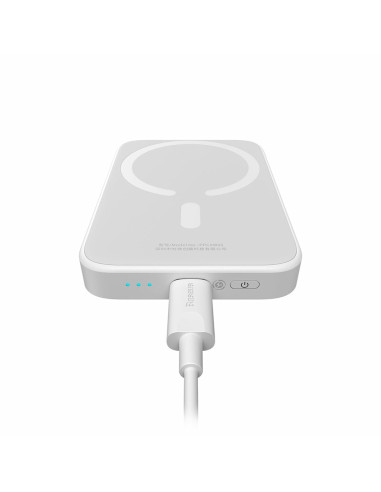 Powerbank Baseus Magnetic Mini Air Ppcxm06A 6000Mah 20W Z Kablem Simple Series Usb-C - Biały