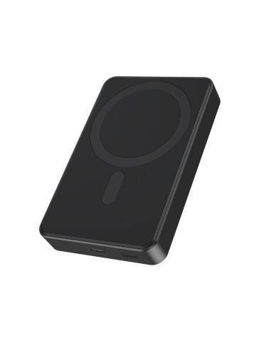 Gembird Bezprzewodowy Powerbank Magnetyczny 15W 10000 Mah, Czarny