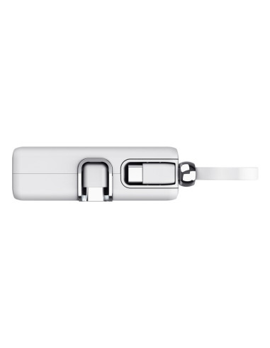 Kieszonkowy Powerbank Trust Pacto 5000 Mah Biały