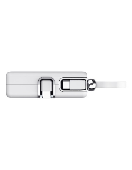 Kieszonkowy Powerbank Trust Pacto 5000 Mah Biały