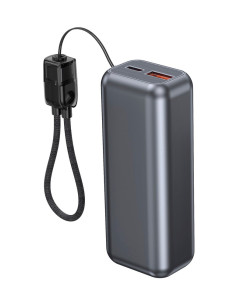 Gembird Powerbank O Pojemności 10000Mah, Wyświetlacz Lcd, Szybkie Ładowanie 20W, Kolor Szary 2