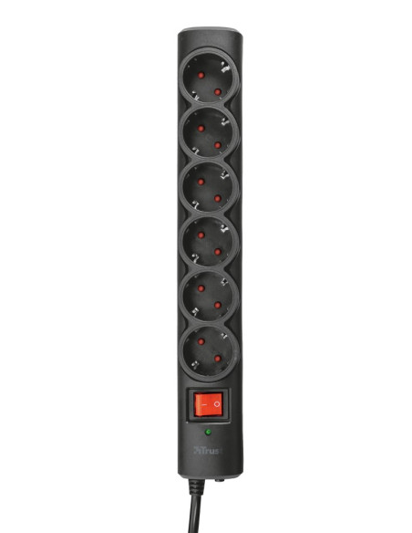 Listwa Trust 6-Port Surge Guard Eu