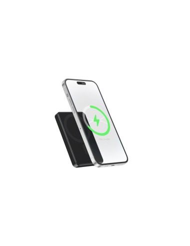 Gembird Powerbank Z Ładowaniem Beprzewodowym 15W 5000Mah, Czarny