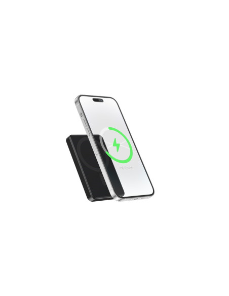 Gembird Powerbank Z Ładowaniem Beprzewodowym 15W 5000Mah, Czarny