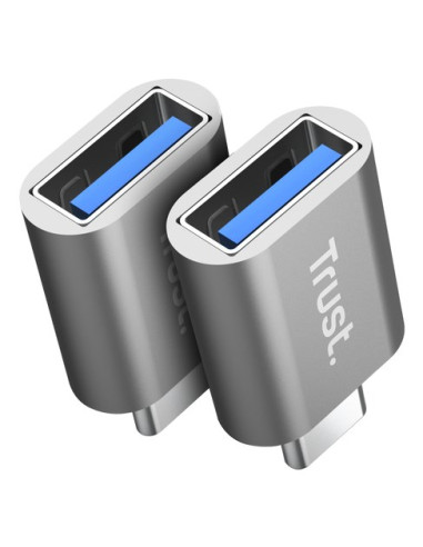 Przejściówka Trust Calyx Usb-C Na Usb-A 2-Pak
