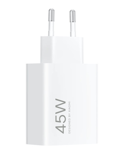 Ładowarka Sieciowa Xiaomi 45W Turbo Charging Power (Type-A) Eu Wall Charger, Usb Type-A Port, Without Cable, White