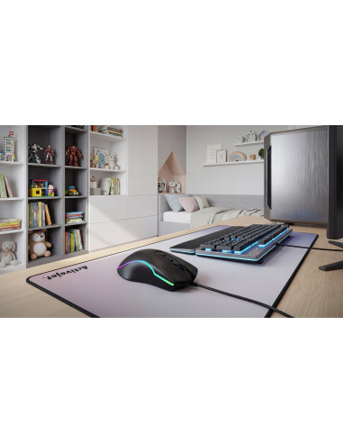 Activejet Mysz Podgrzewana Amy-W390 + Activejet Podkładka Pod Mysz Czarna Żelowa Za 1 Zł