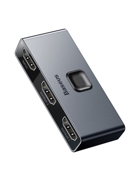 Baseus Dwukierunkowy Rozdzielacz Splitter Hdmi Matrix, 2X1 / 1X2, 4K