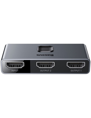 Baseus Dwukierunkowy Rozdzielacz Splitter Hdmi Matrix, 2X1 / 1X2, 4K
