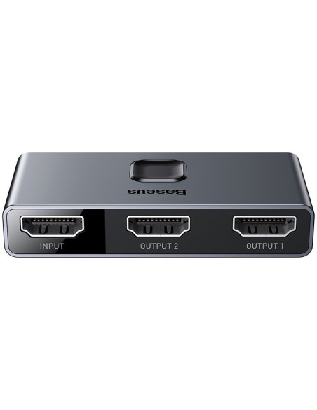 Baseus Dwukierunkowy Rozdzielacz Splitter Hdmi Matrix, 2X1 / 1X2, 4K