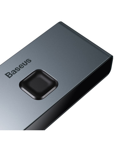 Baseus Dwukierunkowy Rozdzielacz Splitter Hdmi Matrix, 2X1 / 1X2, 4K