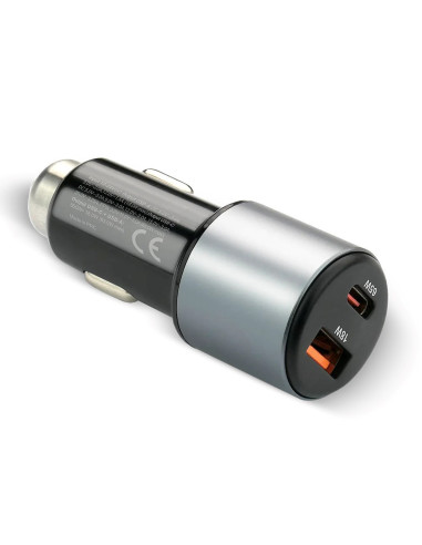 Everactive Ładowarka Samochodowa 1 X Usb Qc3.0, 1 X Usb-C Pd 83W Czarna Cc-60Q